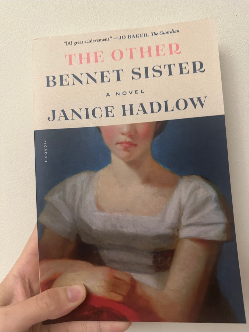 The Other Bennet Sister by Janice Hadlow - Pink and Blue Cover